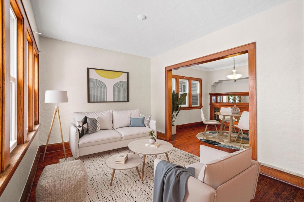 Living Room opens to Dining Room