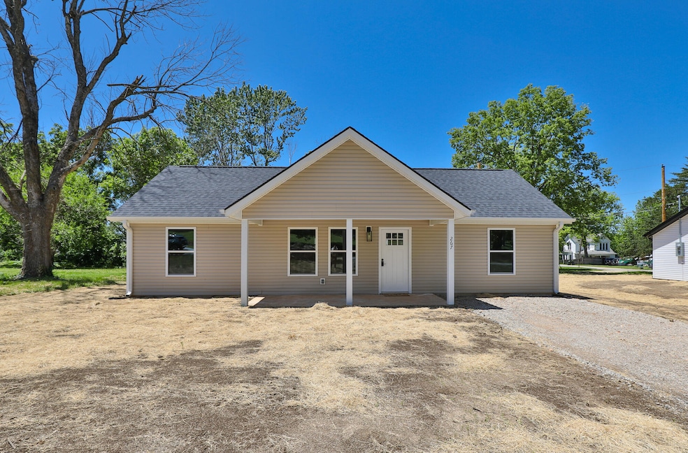 Front view of 267