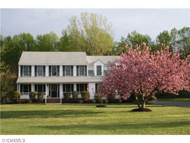 Exterior Front - Exceptional custom built Colonial