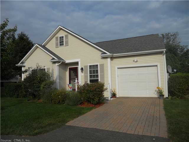Exterior Front. Maintenance free exterior