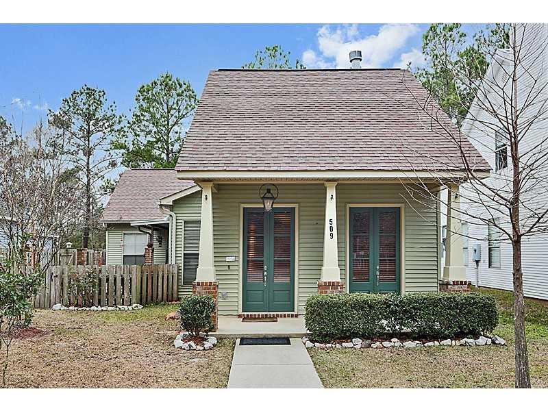 Facade/Exterior Front. New Orleans Style Cottage