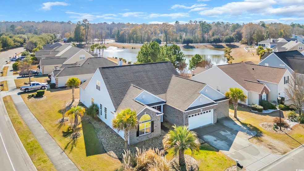 Drone / aerial view with a water view and a Corner Lot