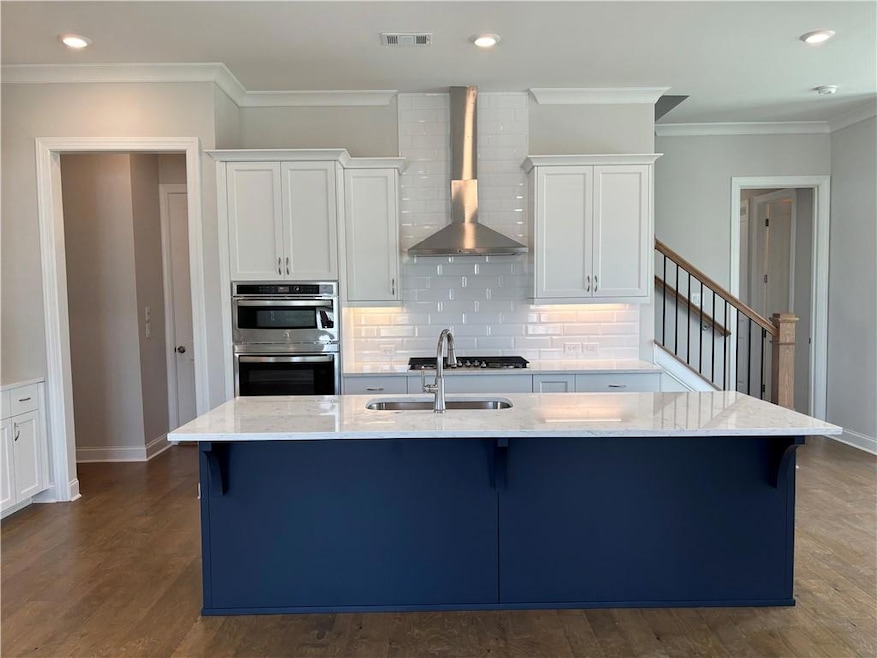 This newly constructed single-family home boasts a