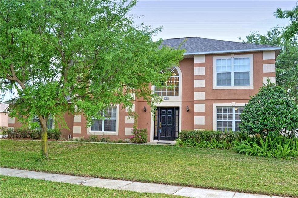 exterior front with mature landscaping