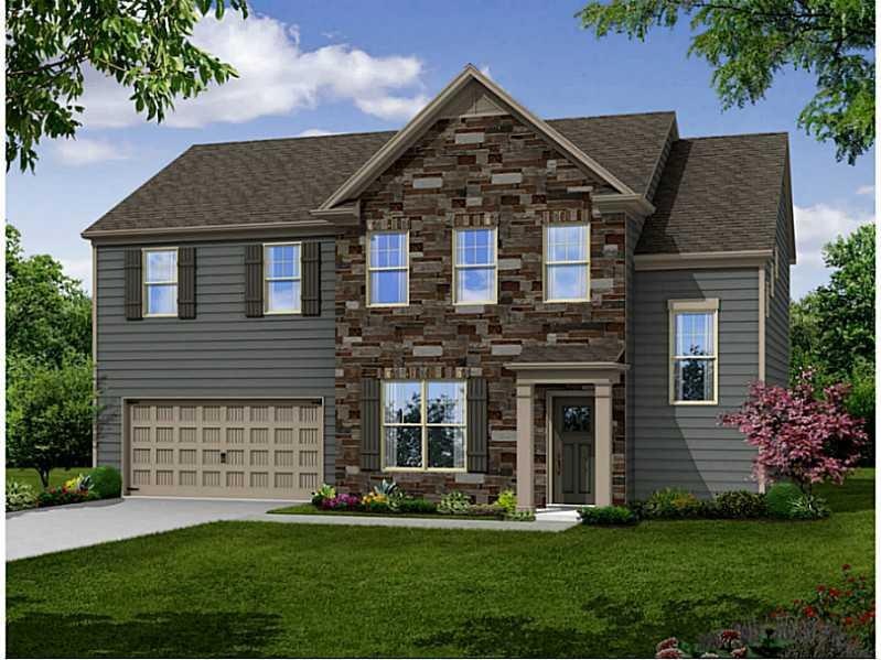 Exterior Front. Albany front elevation