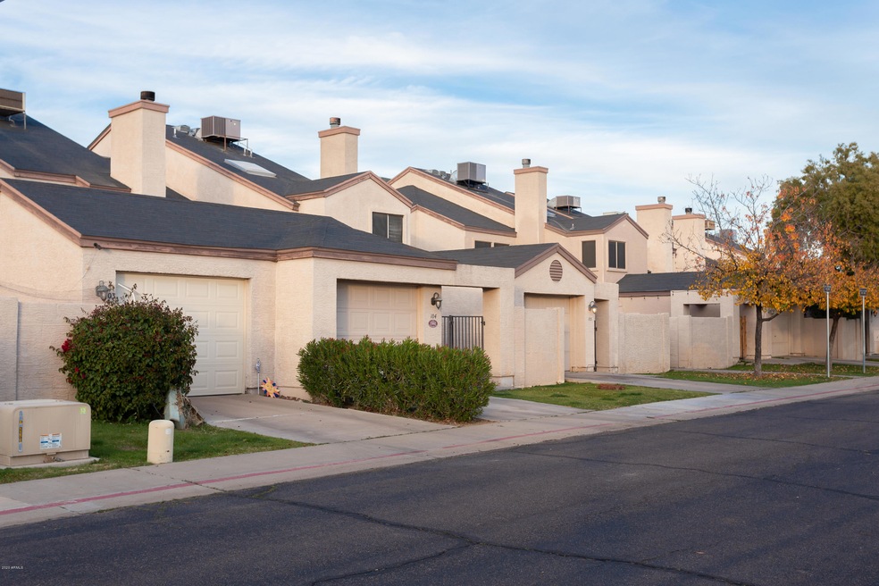 Front of Townhome