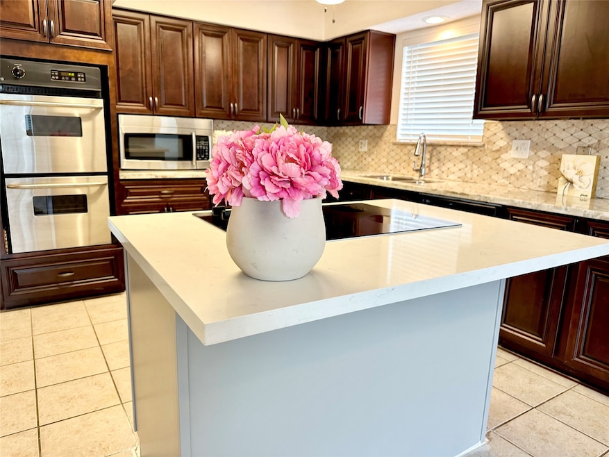 This gorgeous new island kitchen with new glass co
