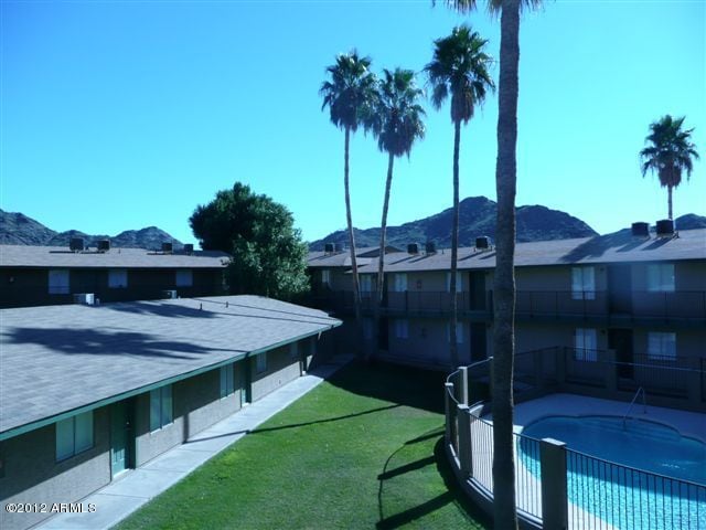 Pool and Grass area