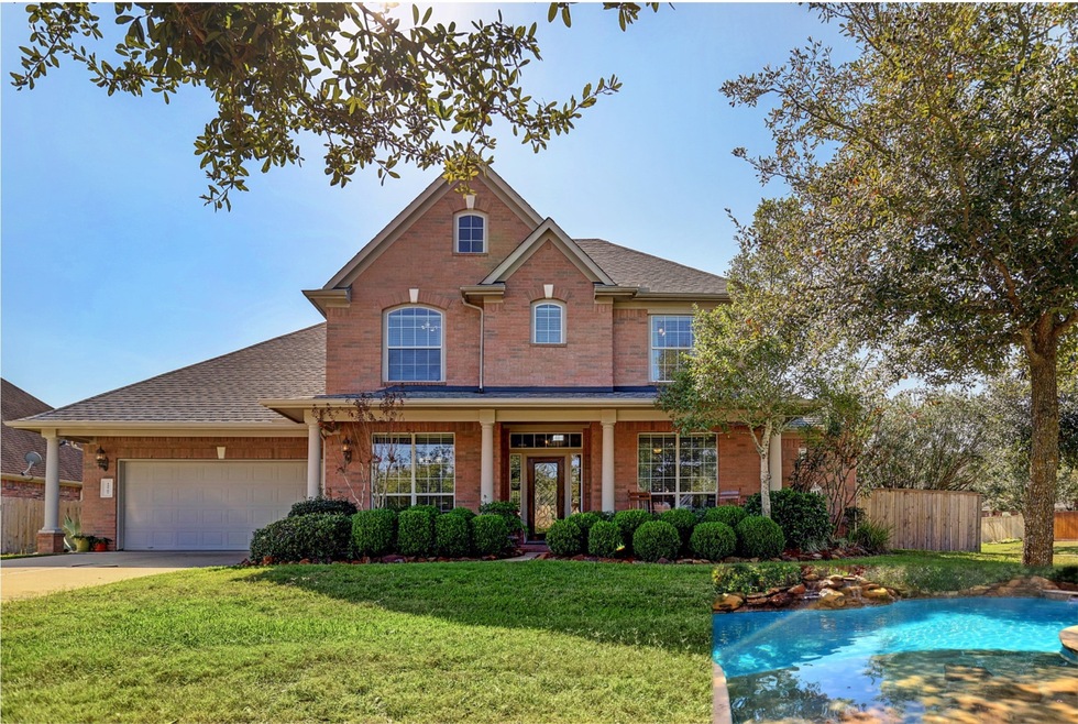 Magnificent rare find! Sprawling two story nestled on large corner lot with exceptional layout and private backyard oasis.