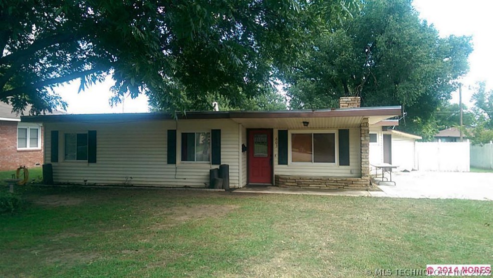 603 N C Ave, Cleveland, OK 74020 - photo 1