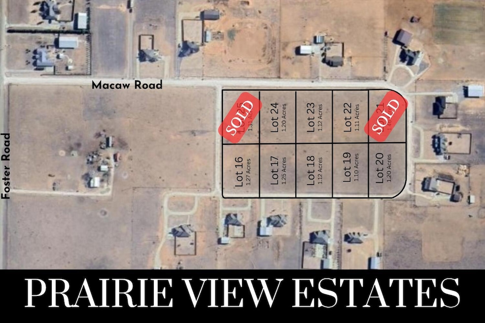Prairie View Estates Plat Map