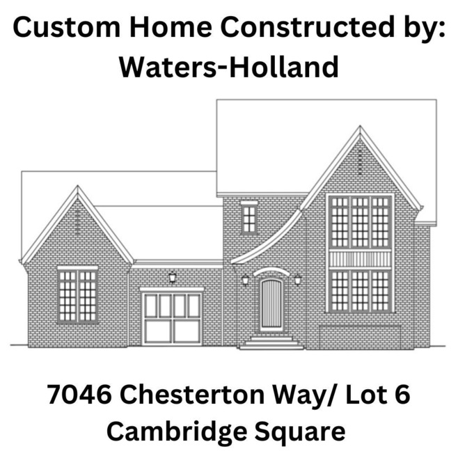 7046 Chesterton Way: Lot 6_Front Elevati