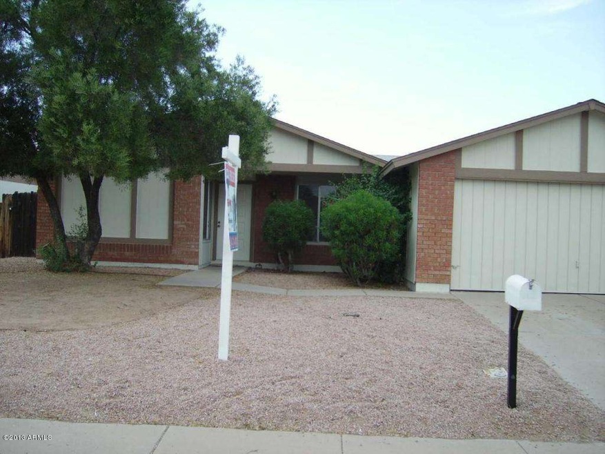 front of home