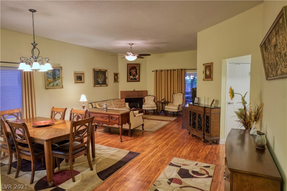 Open floor plan with laminate flooring, ceiling fa