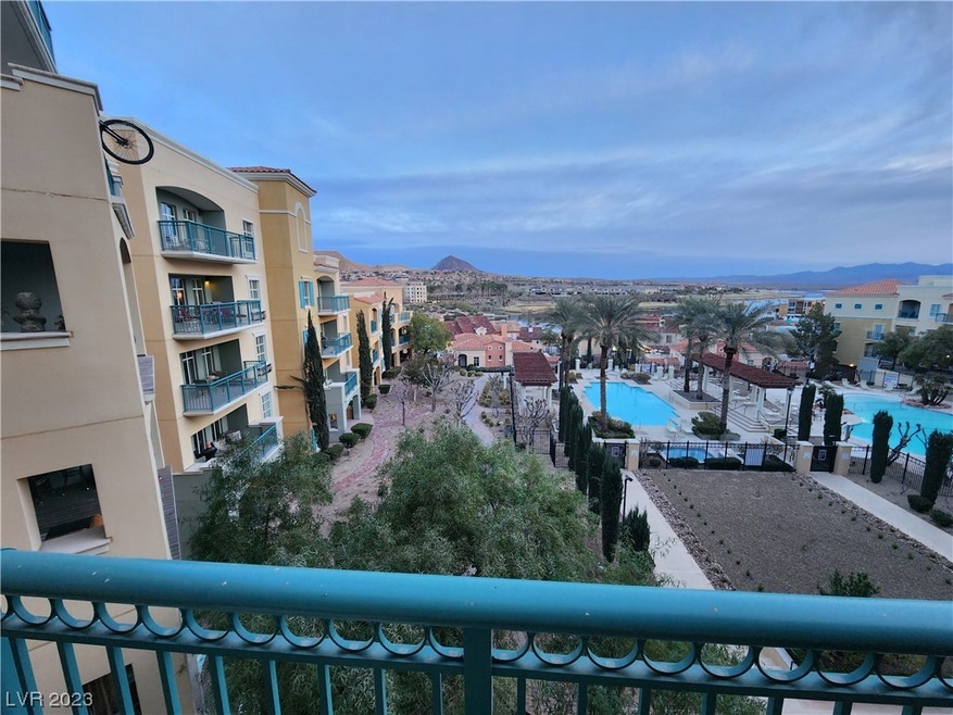 Balcony view to left
