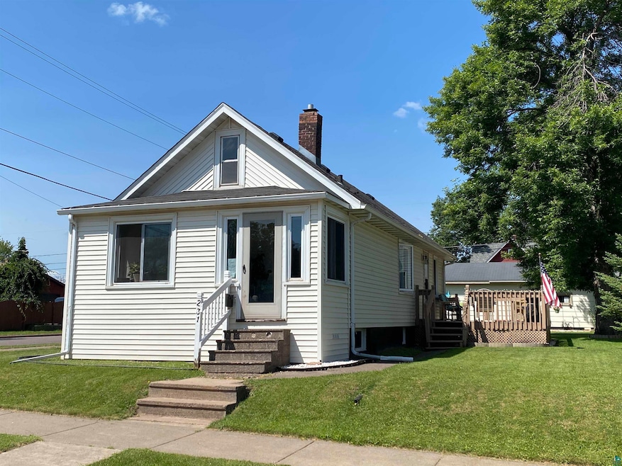Bungalow-style house featuring a front yard and a 