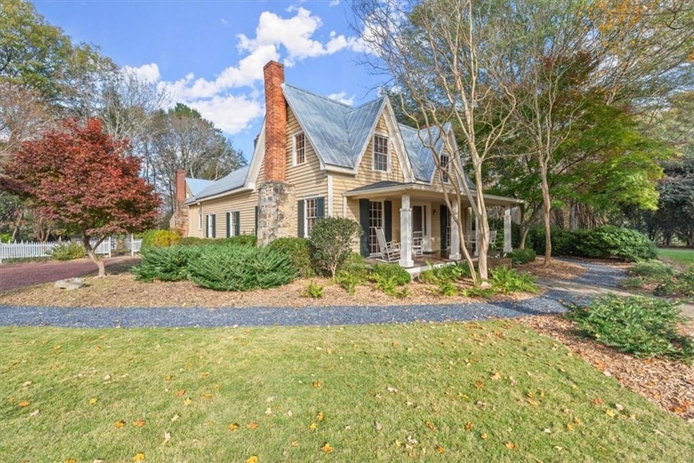 The Woodall farmhouse
