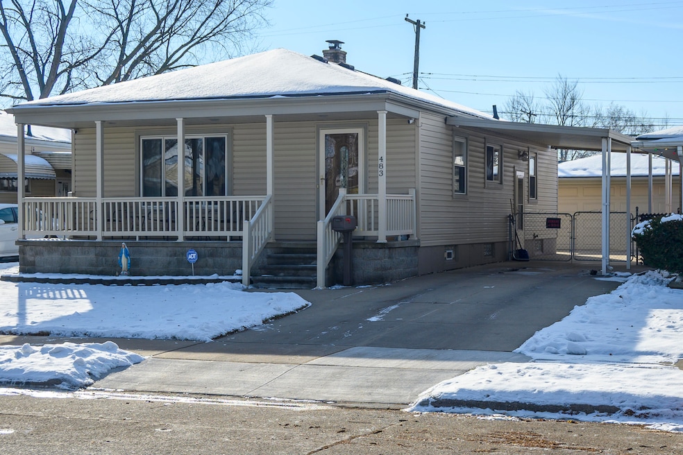 483 Park Ave, Lincoln Park, MI 48146 - photo 1