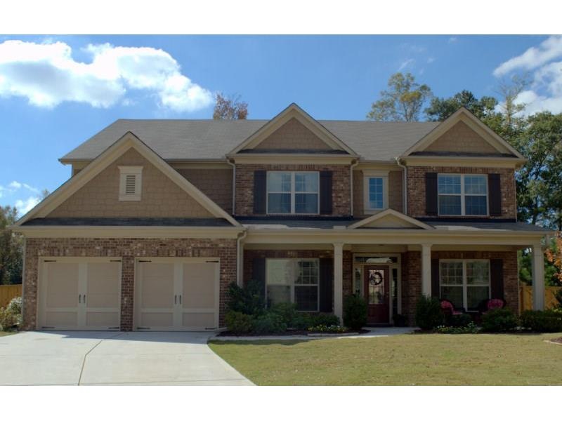Gorgeous brick front home on a culdesac with rocki