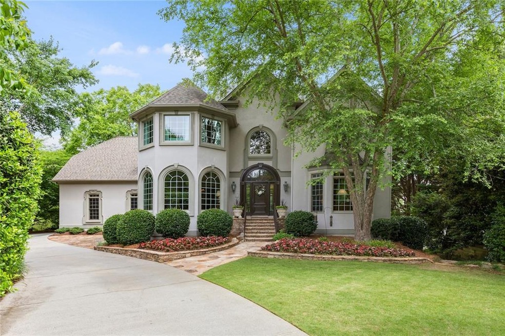 Unique, private, quiet lakefront home sits far bac