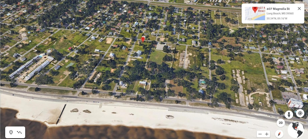 607 Magnolia St Google Earth