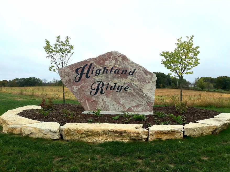Highland Ridge sign
