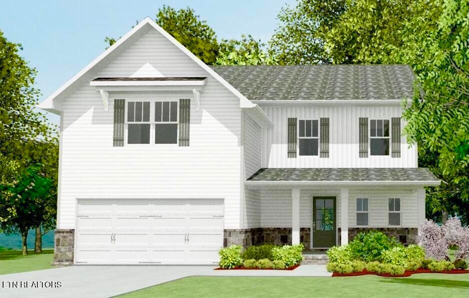 Bristol Craftsman Front Entry Rendering