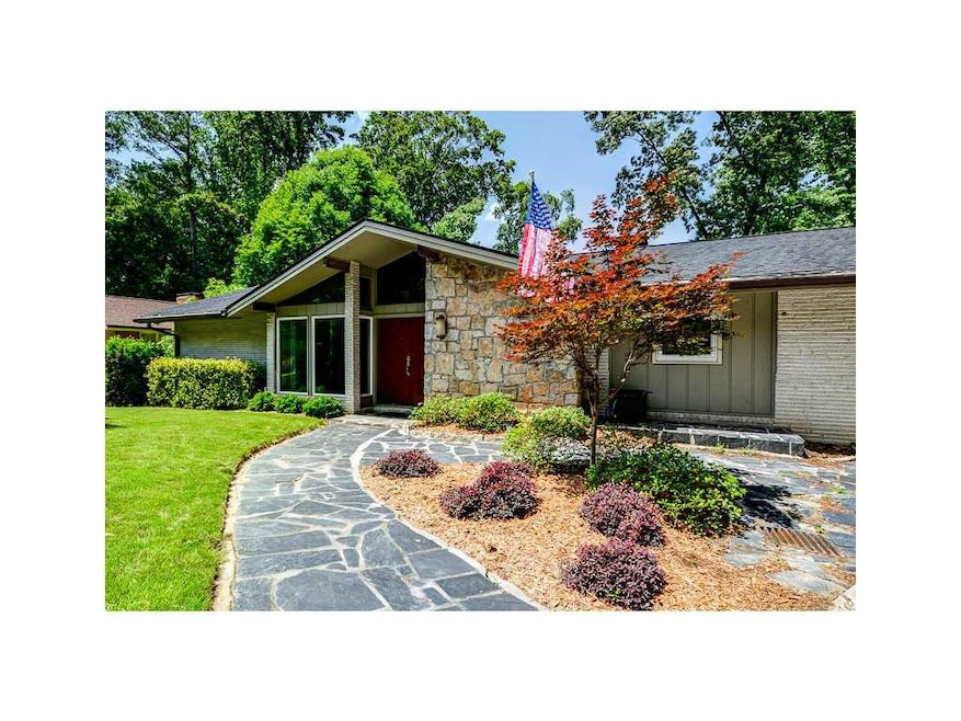 Exterior Front. Stunning Mid Century Modern