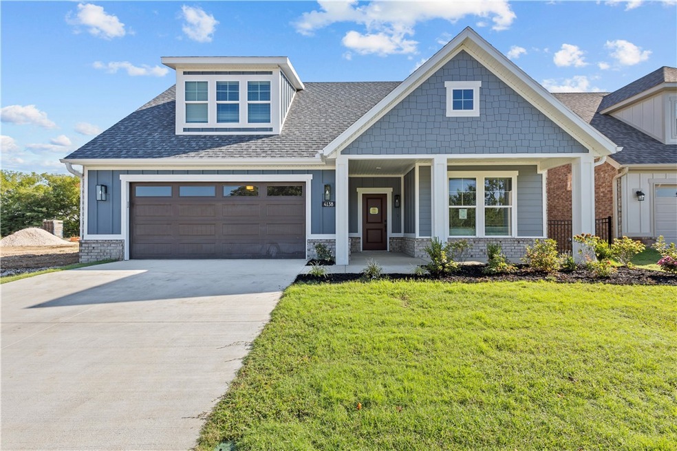 Stock photo, home will look similar.