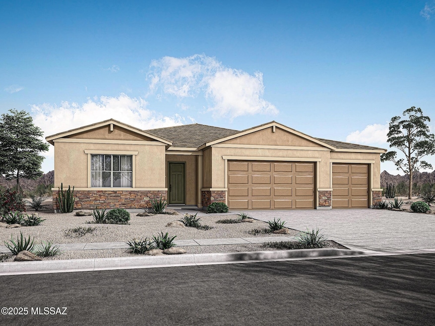 Olive - Ranch elevation