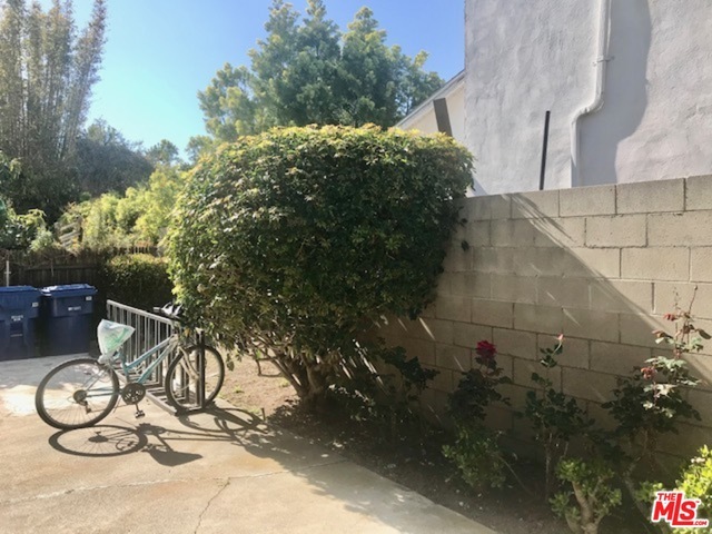 Bike Rack at Rear of property