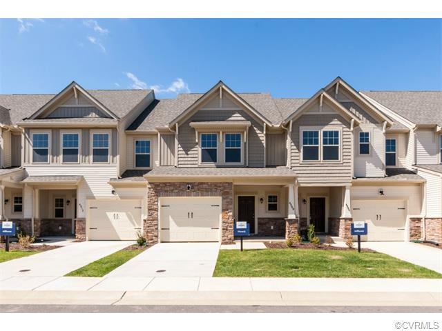 Waverly HHHunt town home Elevation B. *Actual home