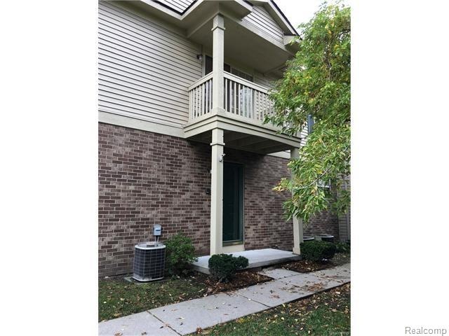 Private entrance from outside unit.