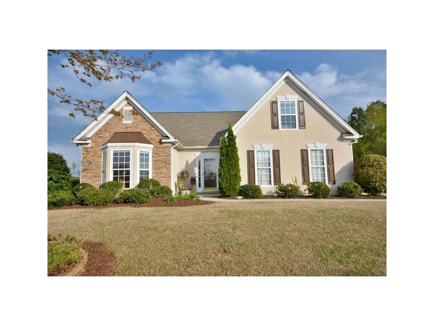 Exterior Front. Beautiful Ranch with brick accent.