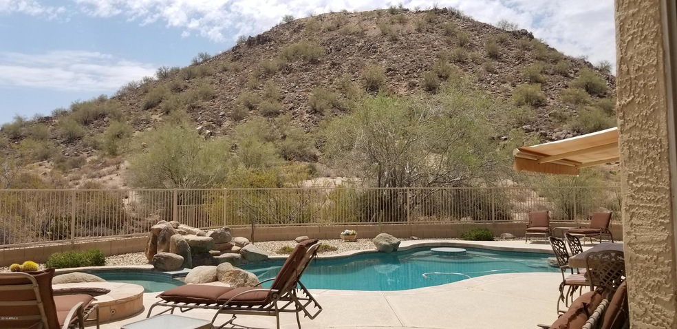 Beautiful mountain resort setting