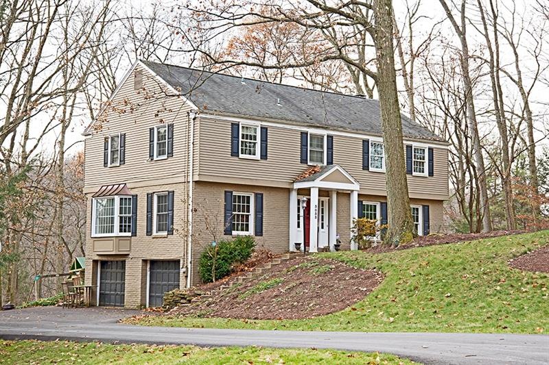 Beautiful, stately home situated on a lovely treed