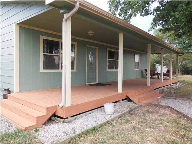Covered front porch