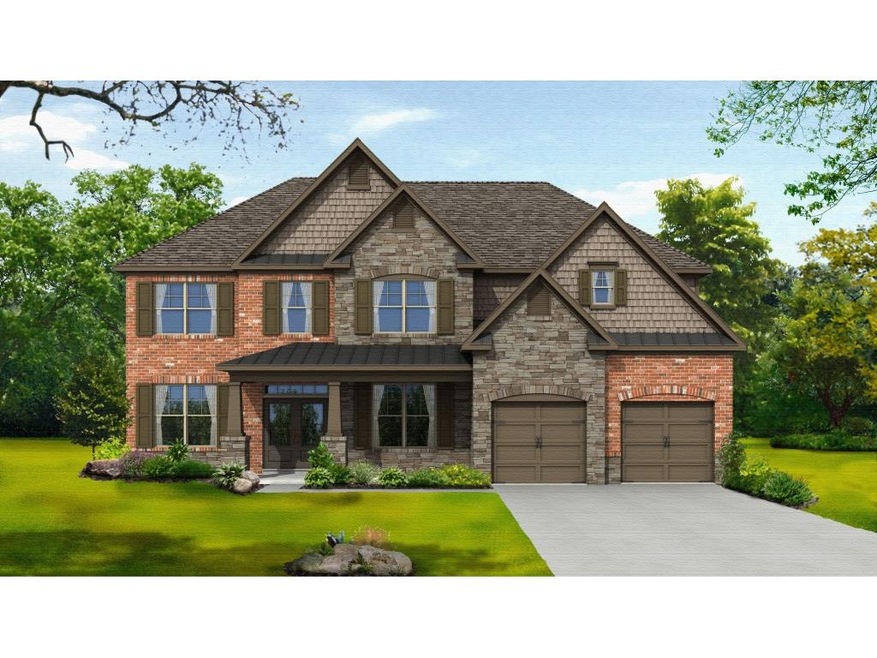 Color Rendering of Plan & Elevation.