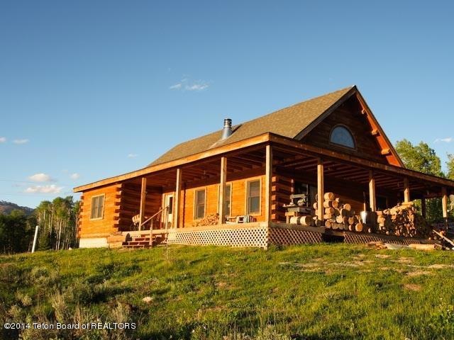 Wyoming log cabin