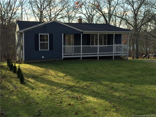 A beautiful 1600 sq ft ranch with front porch.