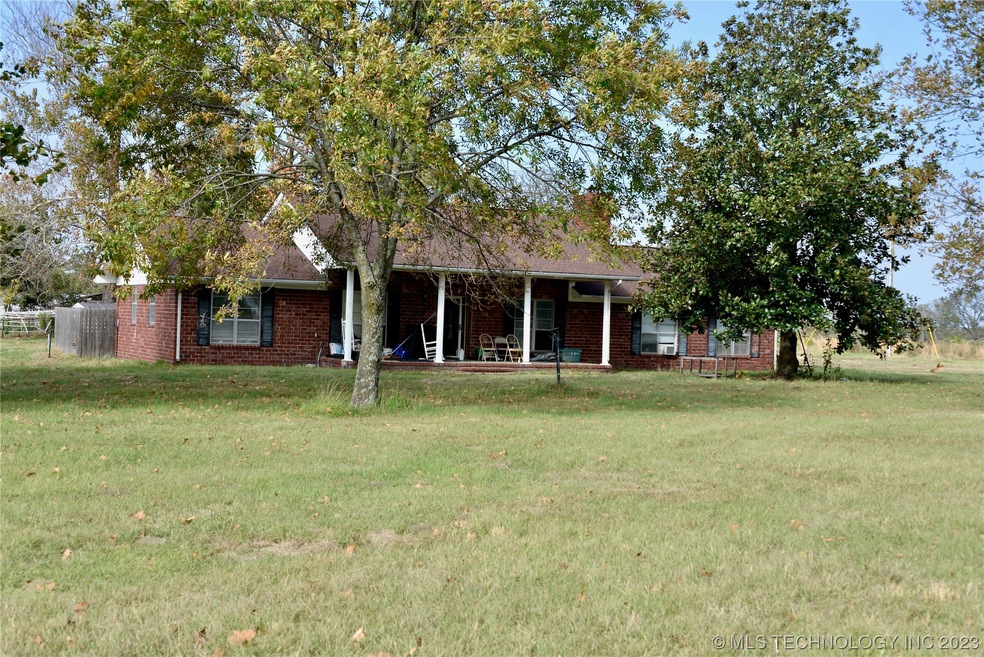 Front view of house