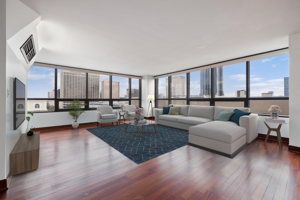 Expansive uptown views from every room of this bea
