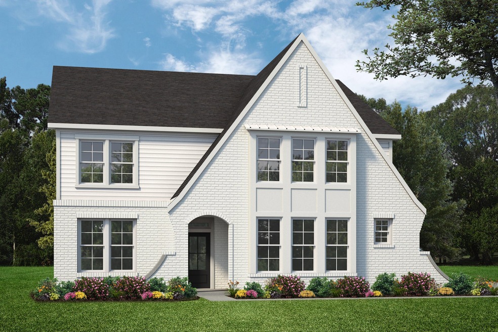 The Oak- French Country Elevation