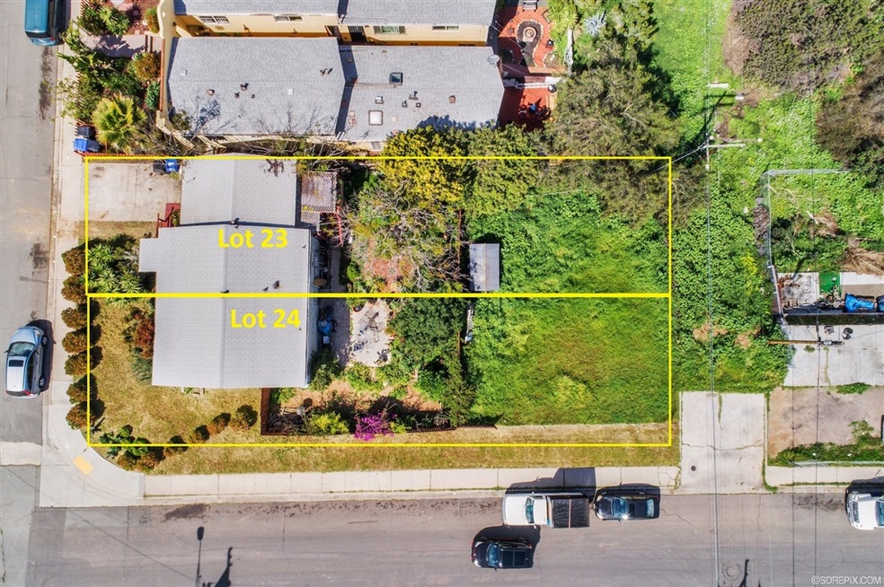 Yellow marking are estimates of boundaries and buy