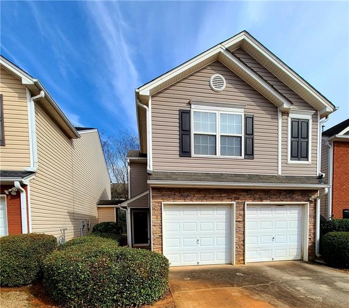 Exterior with 2 car garage