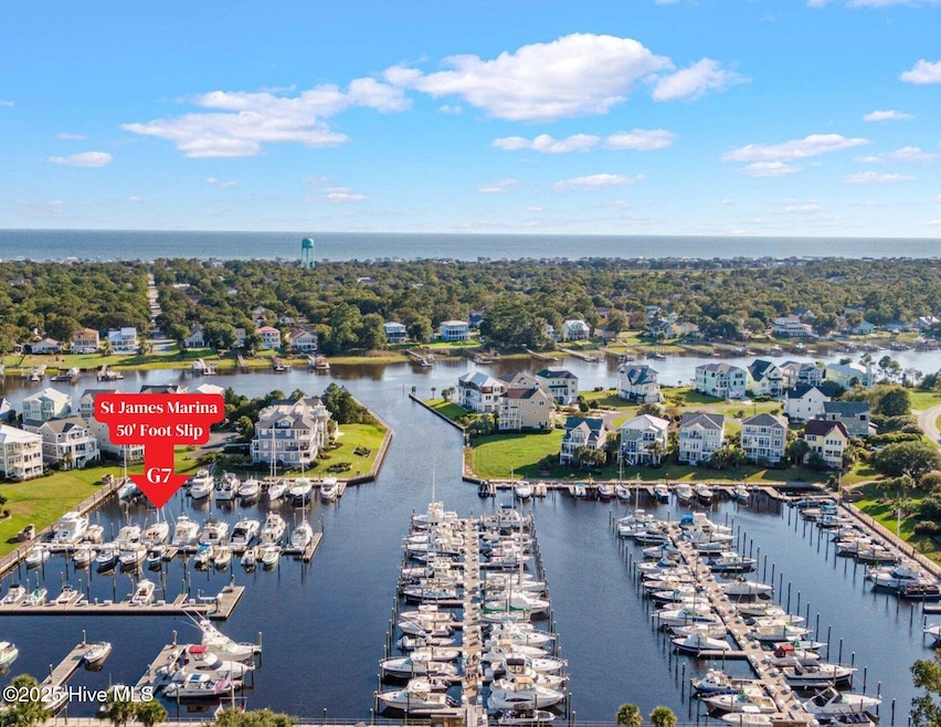 G7 50' wet slip - St James Marina