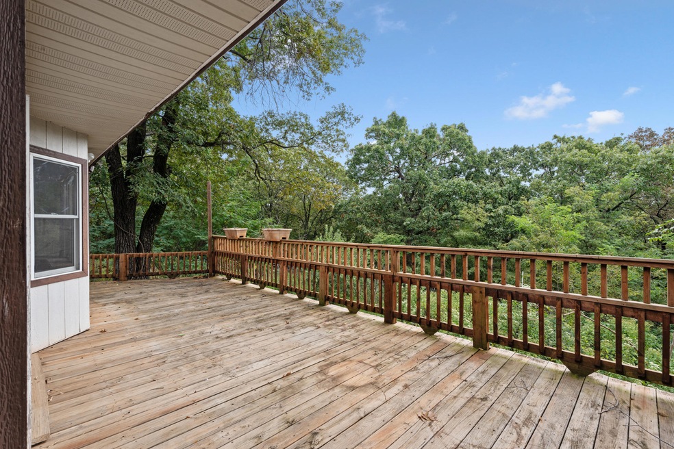 Back deck - amazing views