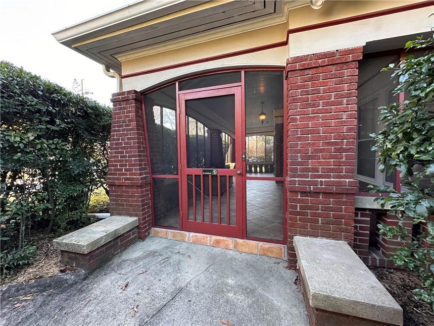 Enter the bungalow through the front porch. The ta