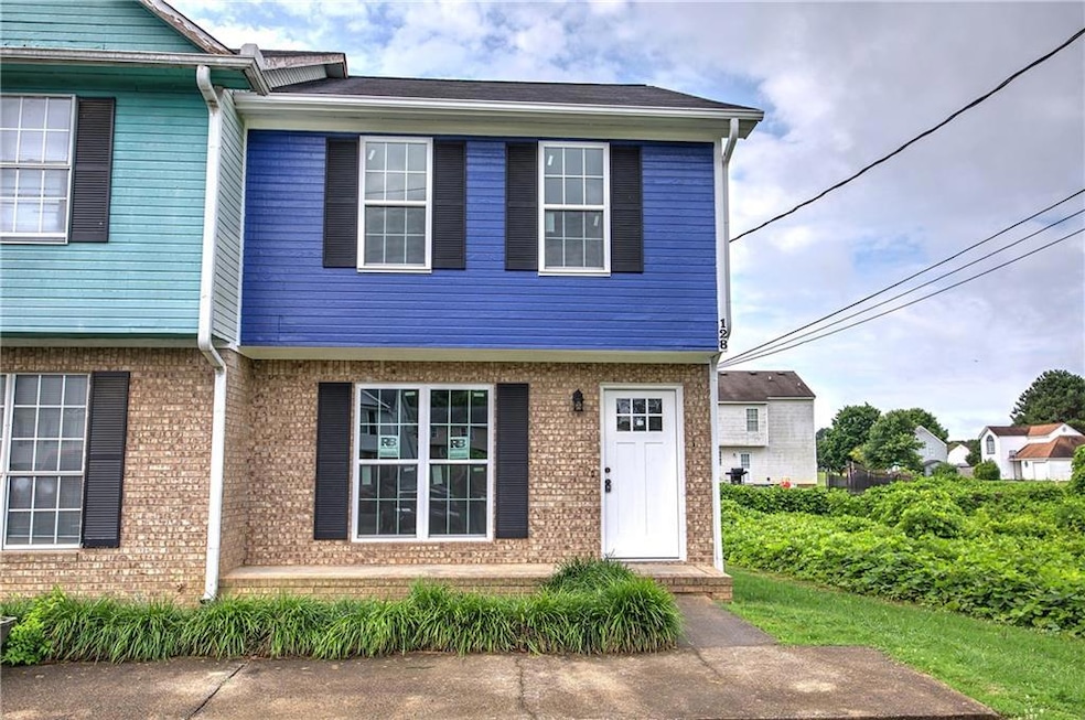 Totally renovated townhouse.