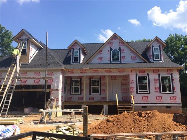 Front of home under construction!  Will be beautif